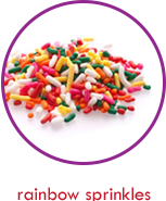 rainbow sprinkles